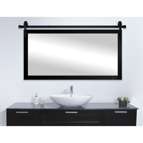 Medicine Barn Door Bathroom Mirror bmpi